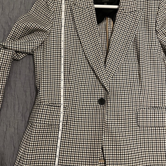 Massimo Dutti checked wool blazer - Picture 12 of 15